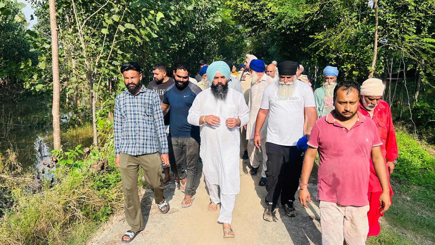 ਹੜ੍ਹ ਪ੍ਰਭਾਵਿਤ ਖੇਤਰਾਂ ਦਾ ਡਿਪਟੀ ਸਪੀਕਰ ਸ. ਜੈ ਕ੍ਰਿਸ਼ਨ ਸਿੰਘ ਰੌੜੀ ਵਲੋਂ ਲਿਆ ਗਿਆ ਜਾਇਜ਼ਾ
